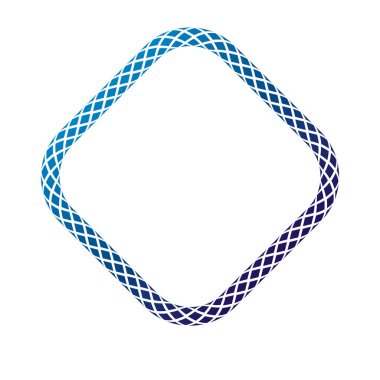 Boş boşluk, klasik hanedan boş ile lüks rhomb çerçeve