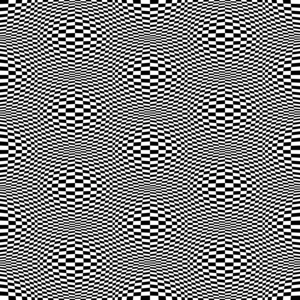 Illusion optique vecteur à carreaux abstrait fond transparent , — Image vectorielle