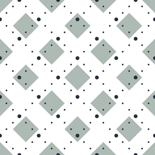 Abstrakte Gepunktete Linien Nahtloses Muster Vektorhintergrund Mit Kreuzstreifen Liniertes Design — Stockvektor