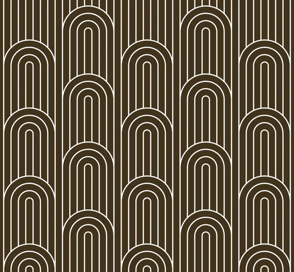 Modèle Minimaliste Géométrique Vectoriel Linéaire Sans Couture Lignes Abstraites Fond — Image vectorielle