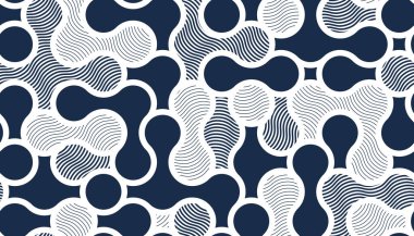 Akışkan, dinamik, pürüzsüz deseni, vektör molekülleri, soyut arkaplanı, hareketli duvar kağıdındaki grafik tarzı sıvıyı şekillendirir..