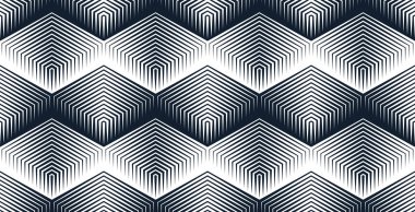 Soyut arkaplan küpleri, 3D bloklu pürüzsüz desen, geometrik doğrusal çokgen duvar kağıdı, izometrik sürreal kübik yapı kalıbı.