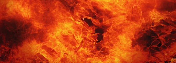 Achtergrond Van Het Vuur Als Een Symbool Van Hel Eeuwige — Stockfoto