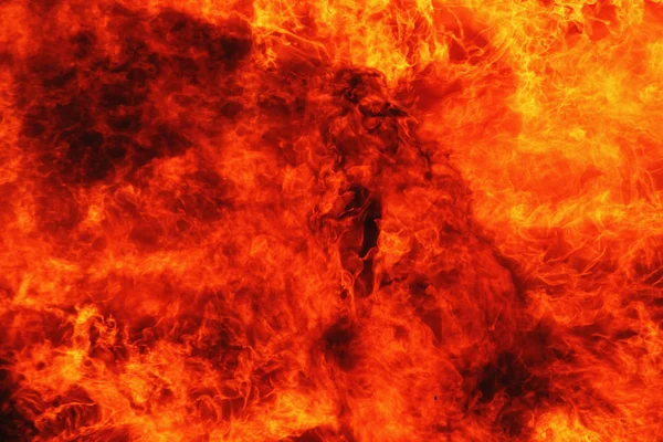 Tło Ognia Jako Symbol Diabła Wieczne Męki — Zdjęcie stockowe