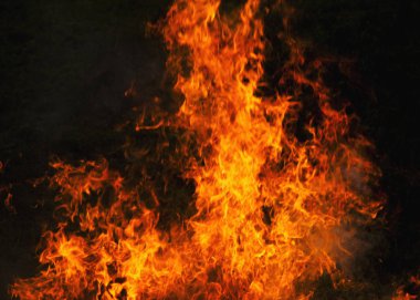 arka plan ateş cehennem ve sonsuz azap sembolü olarak