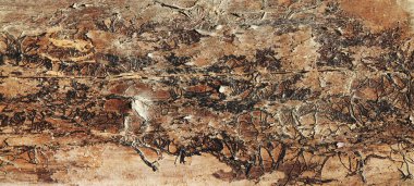 Eski zengin broun ahşap kahverengi doku arka plan bakış