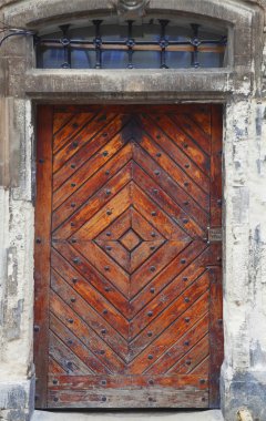 Ortaçağ kapı arka plan (parça)