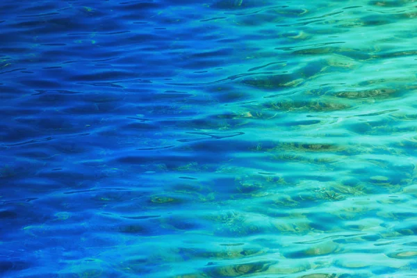 Fantástico Fondo Azul Marino Mar Mediterráneo Montenegro Europa Mundo Belleza — Foto de Stock