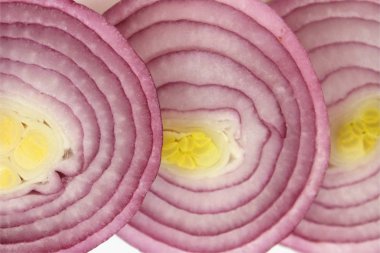 Beyaz arka plan (ayrıntılar üzerinde soğan)