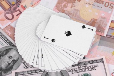 ve para casino (Ayrıntılar kumar bir sembolü olarak)