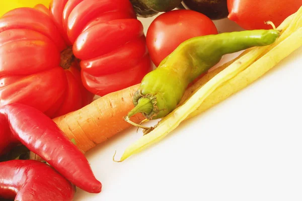 Grönsaker Som Symbol För Sunda Matvanor Detaljer — Stockfoto