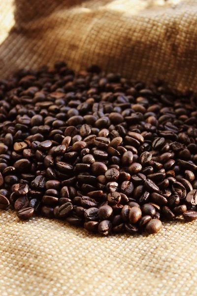 Kaffeebohnen Als Symbol Für Vitalität Und Energie — Stockfoto