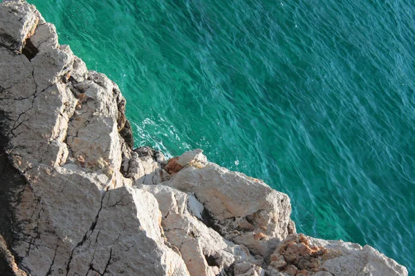 Üdülőhely Strandjától Adriai Tenger Budva Montenegro — Stock Fotó