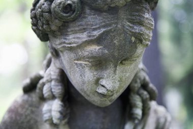 Antik heykel parçası Aphrodite (Venüs, Roma mitolojisinde), Yunan mitolojisinde aşk tanrıçası. 