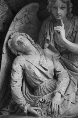 (inanç, din, ölüm, ölümsüzlük, ruh Tanrı kavramı hayatın sonu bir sembolü olarak ölüm meleği)