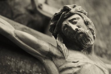 Tanrı'nın aşk bir sembolü olarak İsa'nın çarmıha germe 