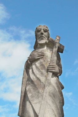 İsa'nın heykel detay