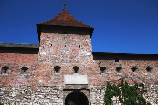 Las Ruinas Del Castillo Del Siglo Xvi Lviv Ucrania —  Fotos de Stock