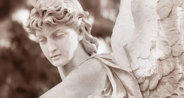 Figure Angel Symbol Love Kindness Suffering — Stock Photo, Image