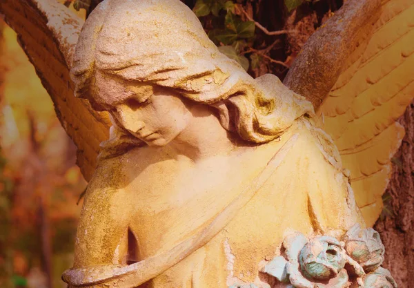 Figure Angel Symbol Love Kindness Suffering — Stock Photo, Image