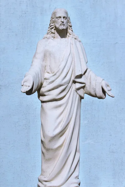 Detalhe Escultura Jesus Cristo — Fotografia de Stock