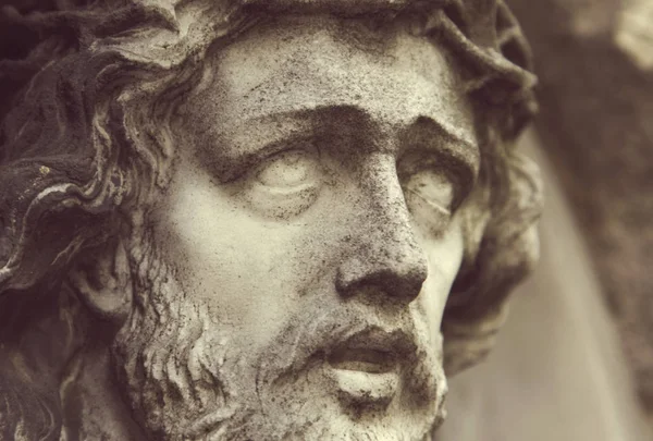 Face of Jesus Christ (fragment of statue)