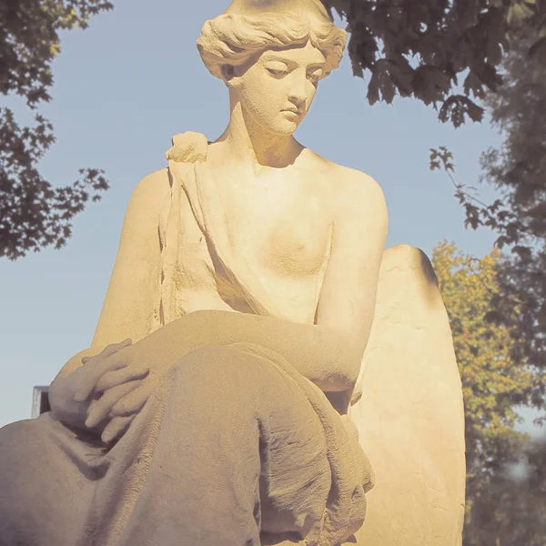 希腊神话中的爱女神阿芙罗狄蒂 罗马神话中的维纳斯 古代雕像碎片 — 图库照片