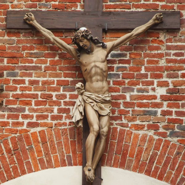 Crucifixion Jésus Christ Comme Symbole Amour Dieu Pour Les Hommes — Photo