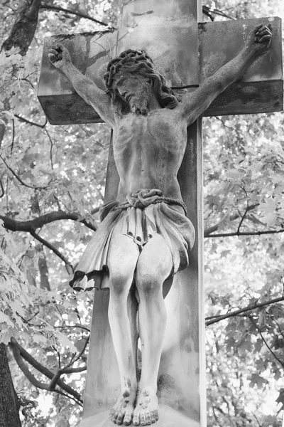 Holy Cross Crucified Jesus Christ Details — Stock Photo, Image