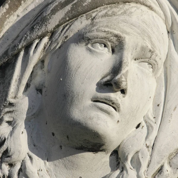 Statua Della Vergine Maria Come Simbolo Amore Gentilezza — Foto Stock