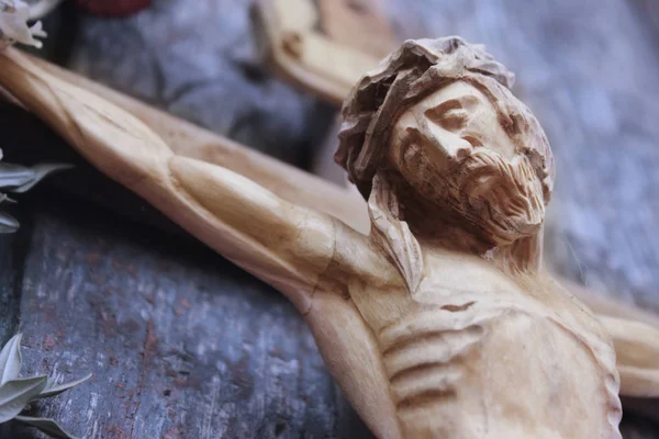 Crocifissione Gesù Cristo Come Simbolo Dell Amore Dio — Foto Stock