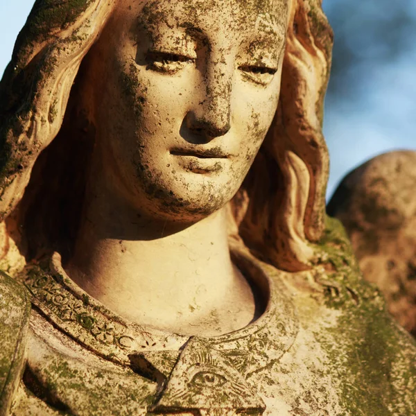 Фигура Ангела Символ Любви Доброты Страданий — стоковое фото