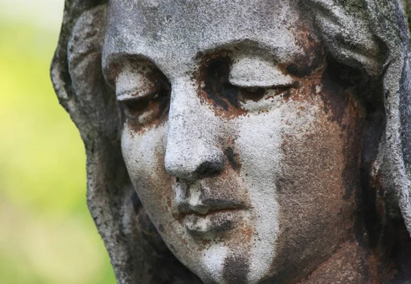 Socha Panny Marie Jako Symbol Lásky Milosrdenství — Stock fotografie