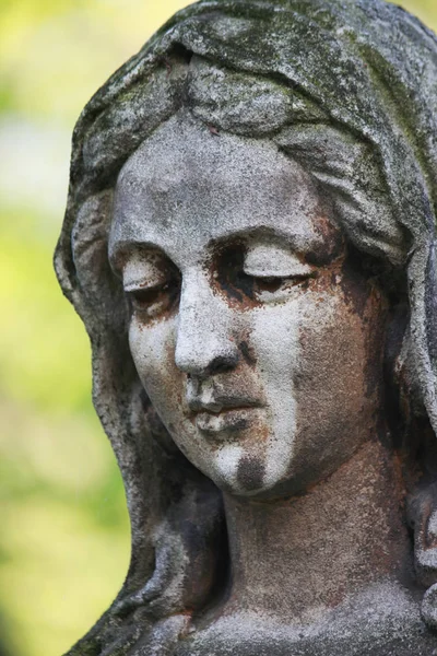 Estátua Virgem Maria Como Símbolo Amor Bondade — Fotografia de Stock