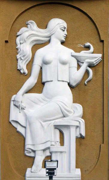 Goddess Gig Ancient Greek Mythology Goddess Who Gives People Health — Stock Photo, Image