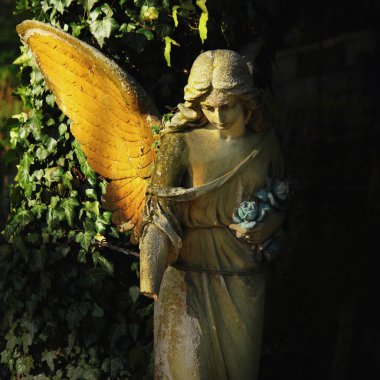 inanç, şefkat ve sevgi bir sembolü olarak melek