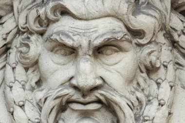 Tanrı zeus. Tanrıların kralı Olimpos Dağı ve gökyüzü ve gök tanrısı hükümdarı.