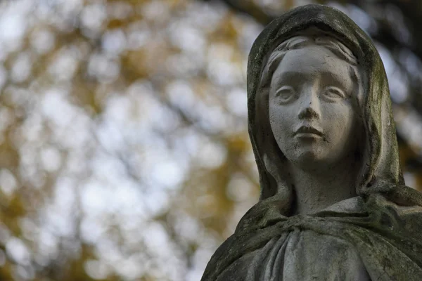 Statua Della Vergine Maria Come Simbolo Amore Gentilezza — Foto Stock