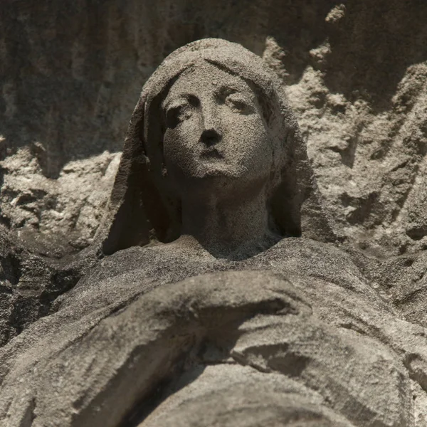 Estátua Virgem Maria Como Símbolo Amor Bondade — Fotografia de Stock