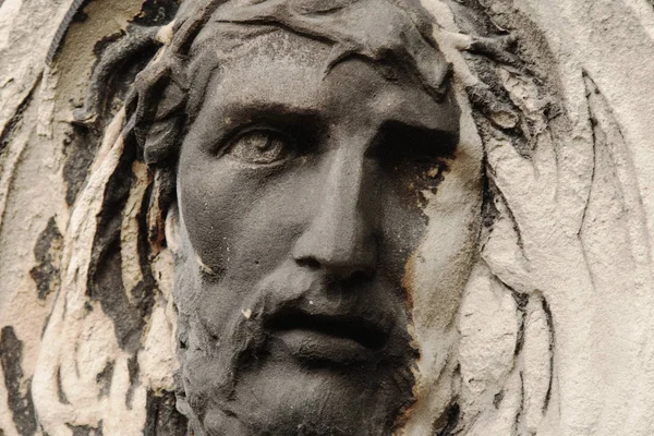 Άγαλμα Του Ιησού Χριστού Σύμβολο Της Αιώνιας Ζωής — Φωτογραφία Αρχείου