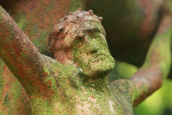 Jesucristo Fragmento Estatua Antigua — Foto de Stock