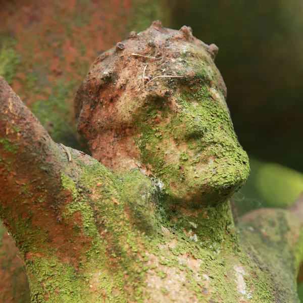 Jesucristo Fragmento Estatua Antigua — Foto de Stock