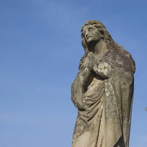 Statua Della Vergine Maria Come Simbolo Amore Gentilezza — Foto Stock