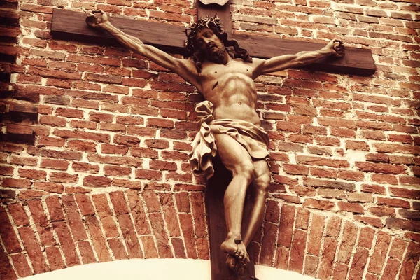 Kruisiging Van Jezus Christus Als Een Symbool Van Gods Liefde — Stockfoto