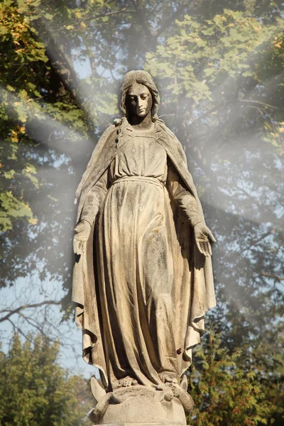 Estatua Virgen María Como Símbolo Amor Bondad —  Fotos de Stock