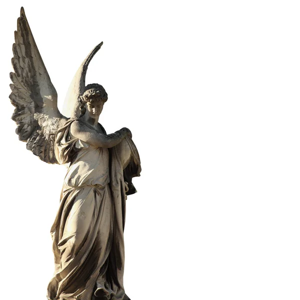 Anioł Śmierci Jako Symbol Końca Życia Lychakivs Cmentarzy Lwów Ukraina — Zdjęcie stockowe