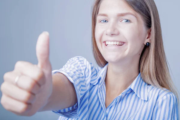 Todo Ser Estupendo Gestos Lenguaje Corporal Concepto Psicología —  Fotos de Stock