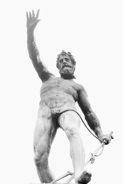 Ο ισχυρός θεός της θάλασσας και των ωκεανών Ποσειδώνας στη δόξα (Ποσειδώνας — Φωτογραφία Αρχείου