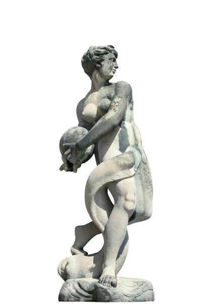 Богиня Земли Гайя Греческая Мифология Античная Статуя Каменной Статуи Гайи — стоковое фото