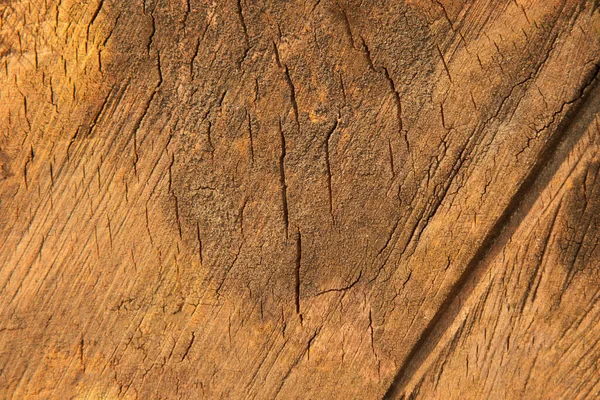 Pęknięta Drewniana Deska Przez Zbliżenie Teksturowanego Tła Obraz Poziomy — Zdjęcie stockowe